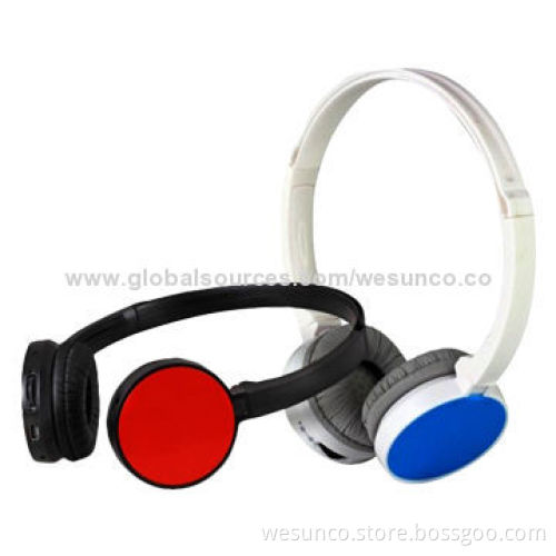CSR Bluetooth Headphone, Over-ear+Noise-cancelling Ear Cap with 4.5V Operating Voltage